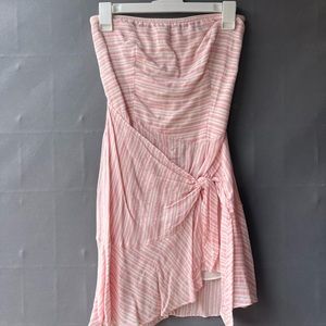 strapless dress small